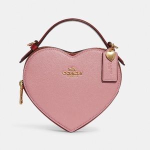 Coach - Heart Cross Body in Color Block - New